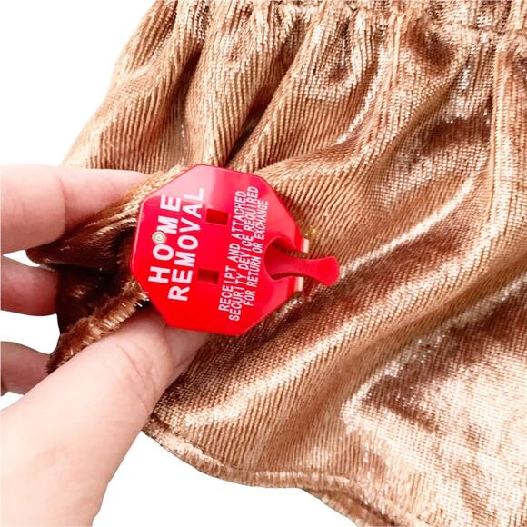 Gorgeous Ramy Brook Metallic Brown Sleeveless Top - Picture 8 of 16